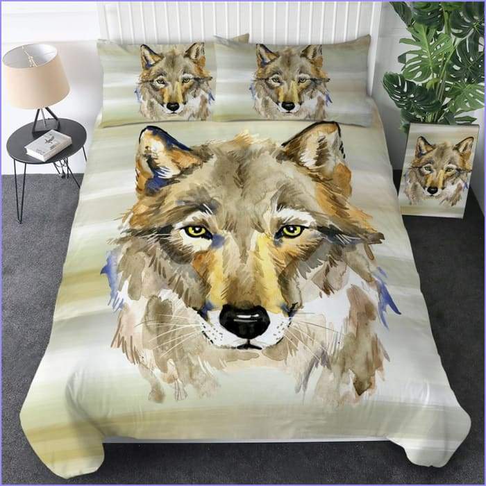 Duvet cover </br> beige wolf