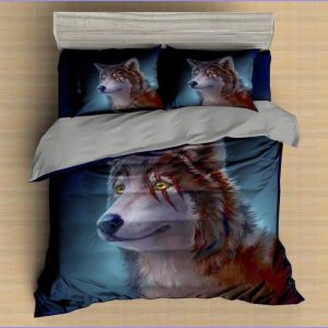 Wolf duvet cover hunter scar