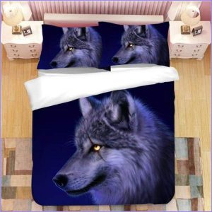 Wolf Duvet Cover Scar