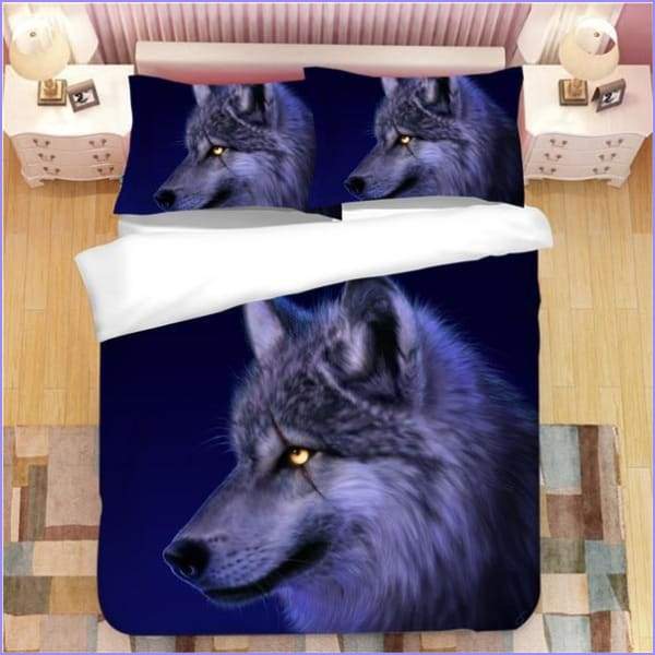 Wolf Duvet Cover Scar