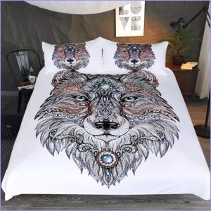 Wolf duvet cover - spirit