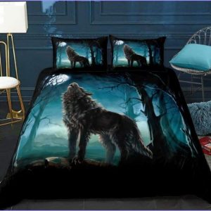 Lugbar Wolf Duvet Cover