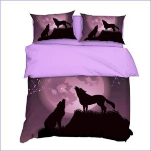 Rose Wolf duvet cover