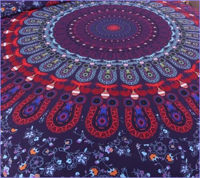 Mandala Duvet Cover - Sweet Night - Image 3