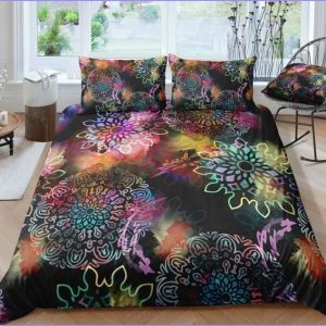 Mandala duvet cover - fireworks