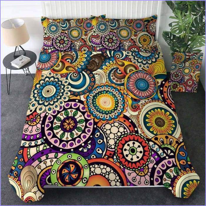 Mandala duvet cover Fleuri hippie