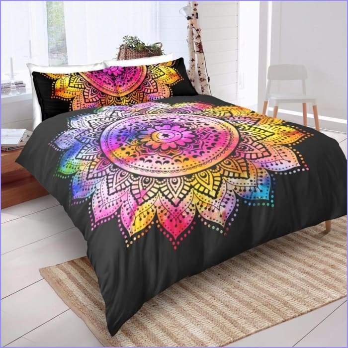 Mandala Duvet Cover - Multicolor - Image 3