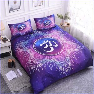 Mandala Duvet Cover - Purple Rain