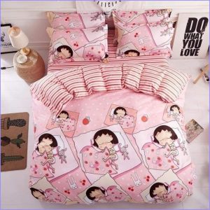 Manga Duvet Cover Girl