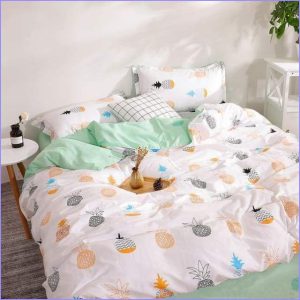 Multicolored Pineapple Modern Duvet Cover