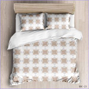 Modern duvet cover - Beige stars