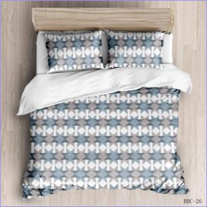 Modern duvet cover - colorful losanges
