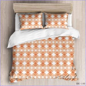 Modern duvet cover - Mosaic Orange
