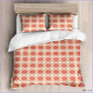 Modern duvet cover - orange phase