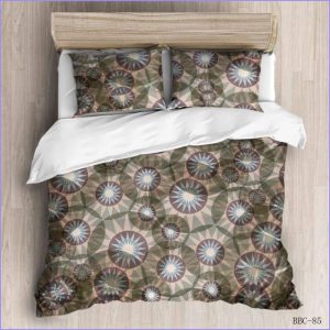 Modern duvet cover - spores