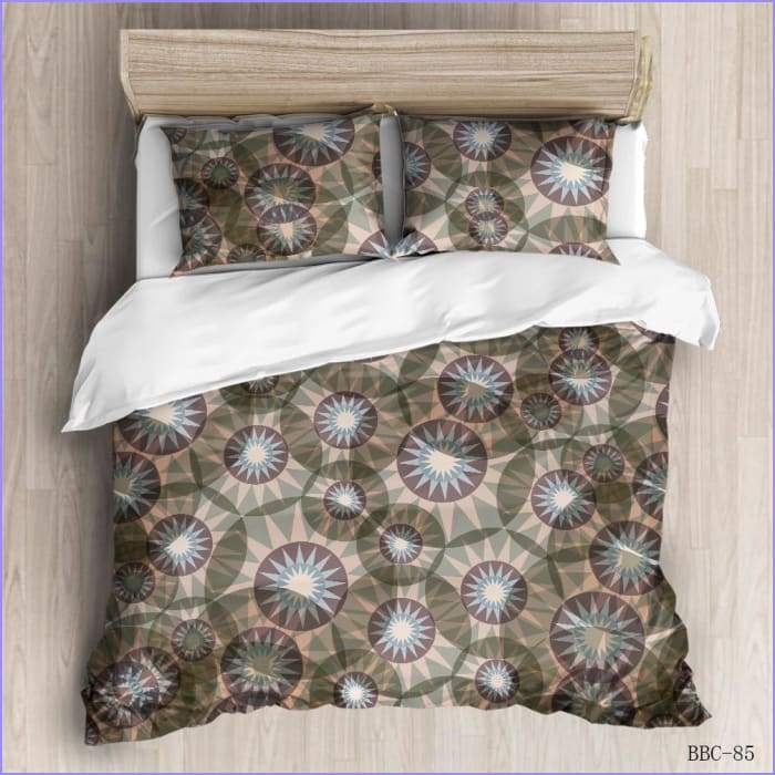 Modern duvet cover - spores
