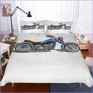 Motorcycle duvet cover 200x200