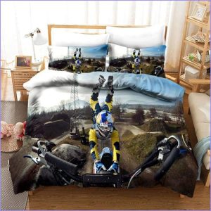 Motorcycle Cross Duvet Cover 200x200