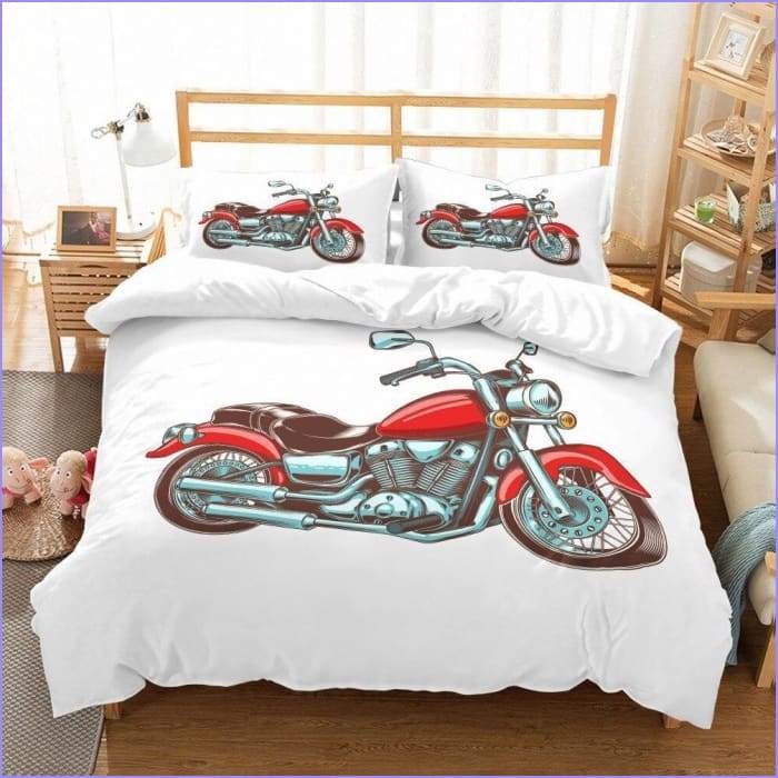 Red Custom Custom Duvet Cover