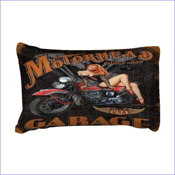 Motorcycle Duvet Cover Garage - Image 2