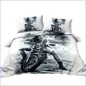 Motorcycle duvet cover - Motard