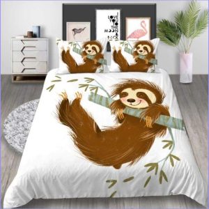 Lazy duvet cover