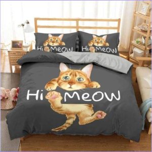 Little cat duvet cover
