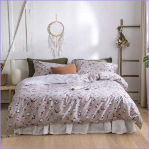 Duvet cover Small discreet flowers