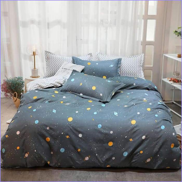Planet duvet cover