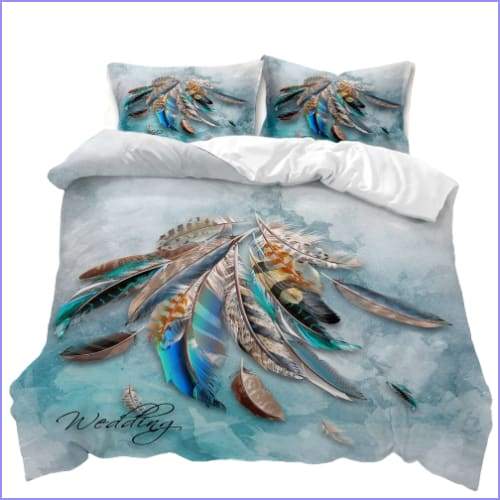 Feather duvet cover - artistic
