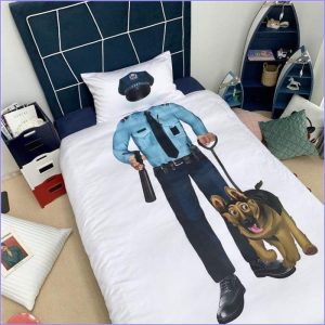 Policeman duvet cover