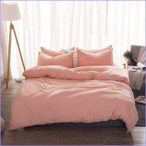 Rose powder duvet cover 220x240