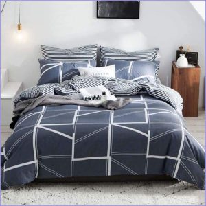 Scandinavian Duvet Cover - Blue