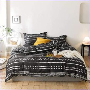 Scandinavian duvet cover - good morning