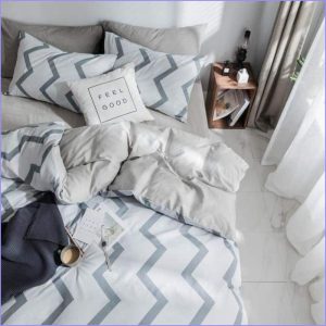 Scandinavian duvet cover - relaxation