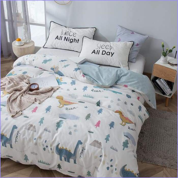 Scandinavian duvet cover - Dinosaurs - Image 2