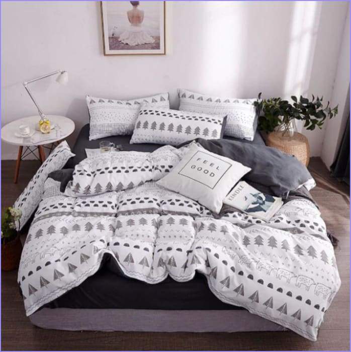 Scandinavian Duvet Cover - Danish Forest
