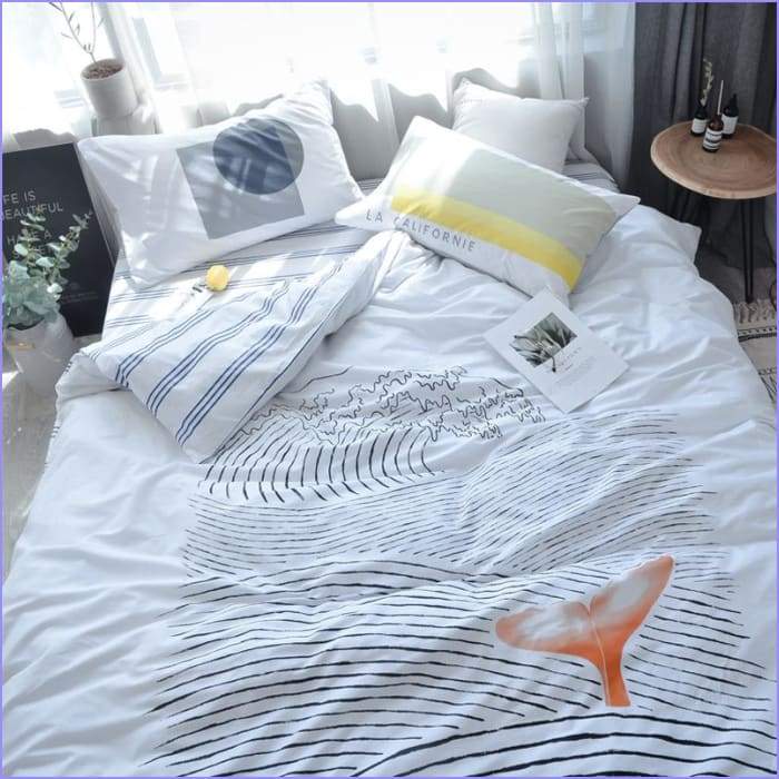 Scandinavian duvet cover - Northern Islands