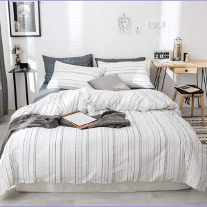 Scandinavian duvet cover - Nordic lines