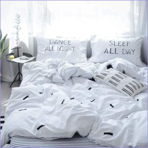 Scandinavian duvet cover - Minimalism