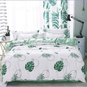 Scandinavian duvet cover - Monstera
