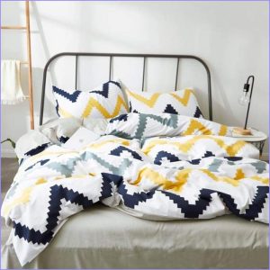 Scandinavian duvet cover - Pixel Art