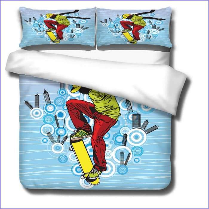 Skate duvet cover - Ollie - Image 3