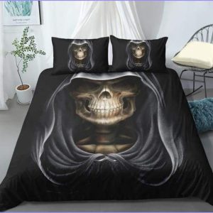 Duvet Cover Death Head - Disciple Faucheuse