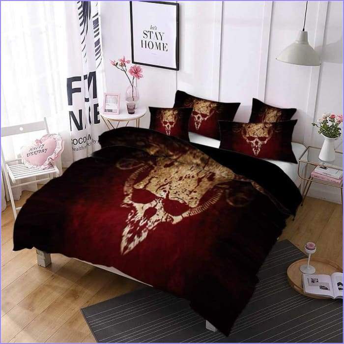 Ghost Death Head Duvet Cover - Image 3