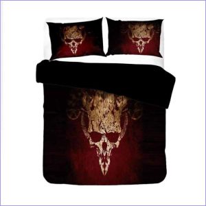 Ghost Death Head Duvet Cover