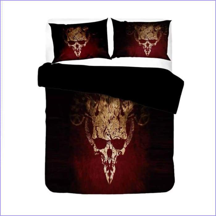 Ghost Death Head Duvet Cover