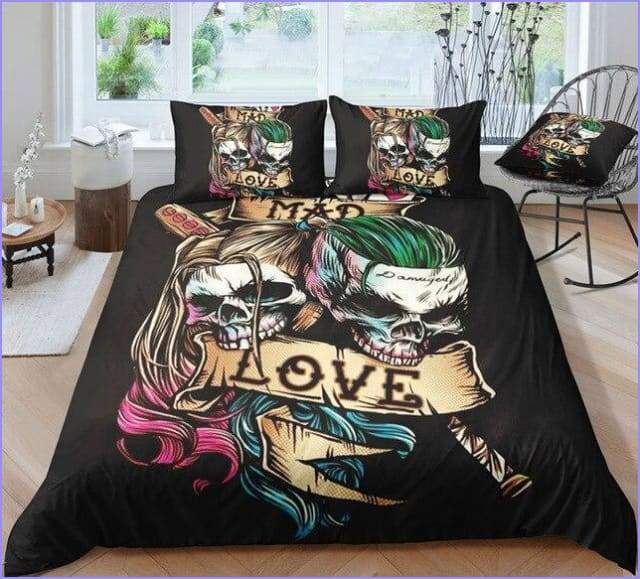 JOKER Death Head Duvet Cover