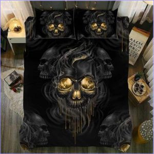 Oossuary Death Head Duvet Cover
