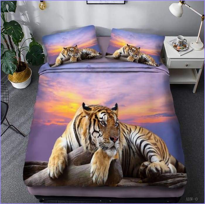 Tiger duvet cover to sort - Image 4